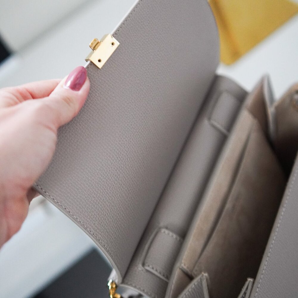 POLENE NUMERO SEPT BAG IN TAUPE COLOR (number seven) - Picture 10 of 14